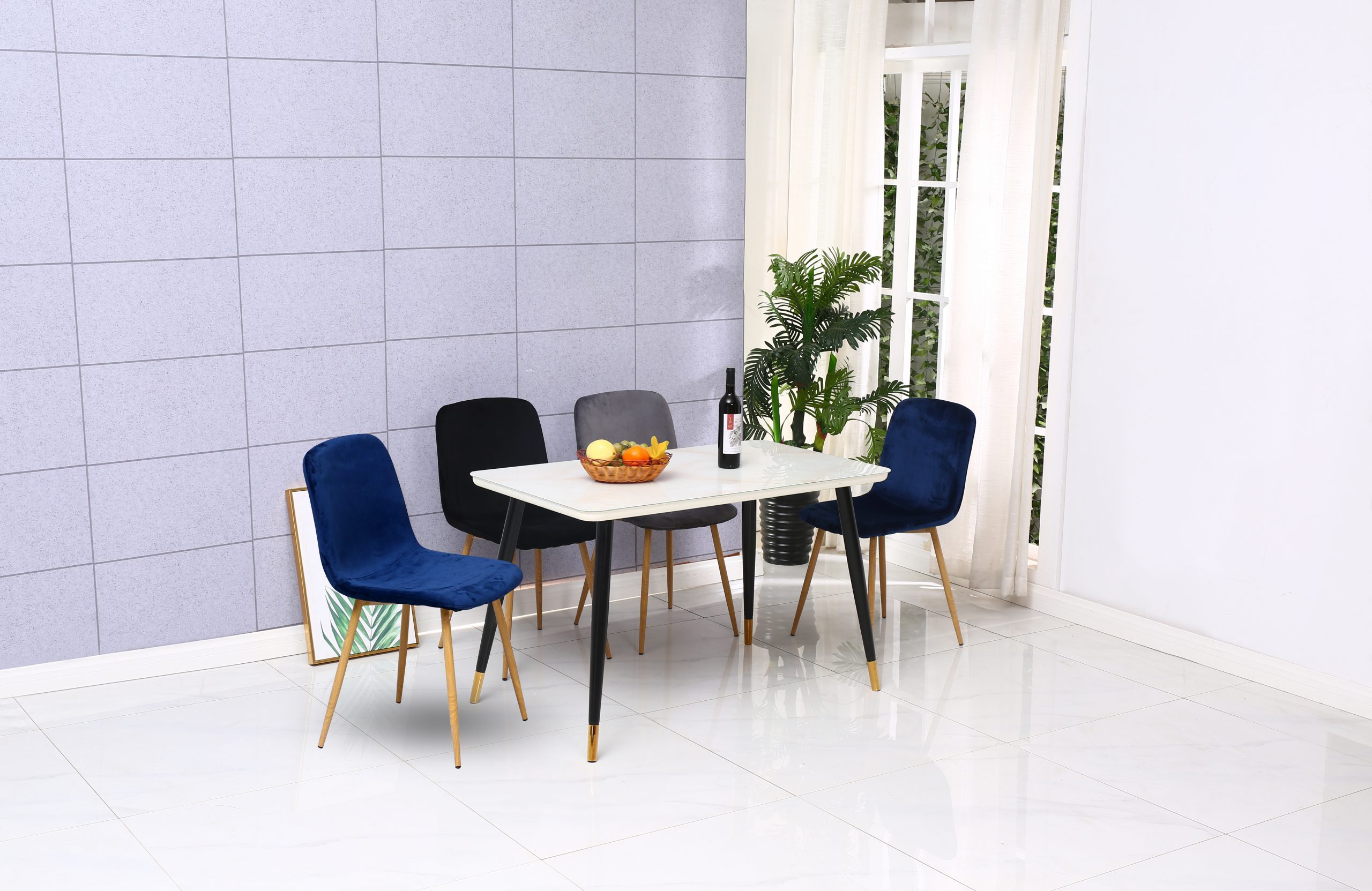 4Pcs Modern Dinning Chairs - W26802871