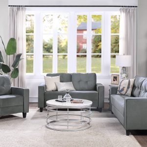 Morden Style Upholstered Sectional Sofa Set, 1+2+3-seat - SG000308AAA
