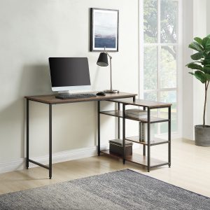 47" Corner Desk With Open Shelves - WF194826AAD