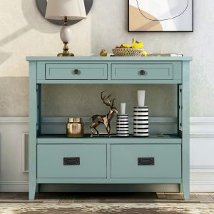 36" Console Table With 4 Drawers And 1 Shelf - WF212304AAM