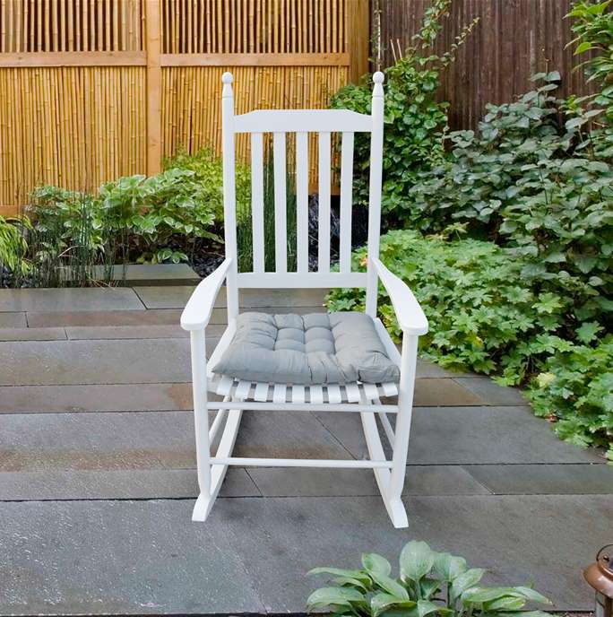 Wooden Porch Rocker Chair - W49520605