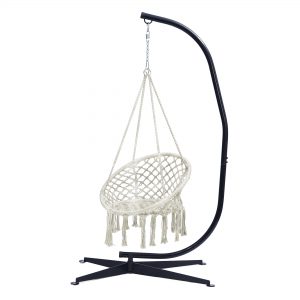 Indoor or Outdoor Hammock Chair With Stand - W419S00010