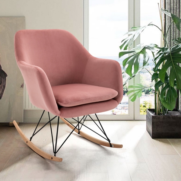 Modern Fabric Rocking Chair - W9030048