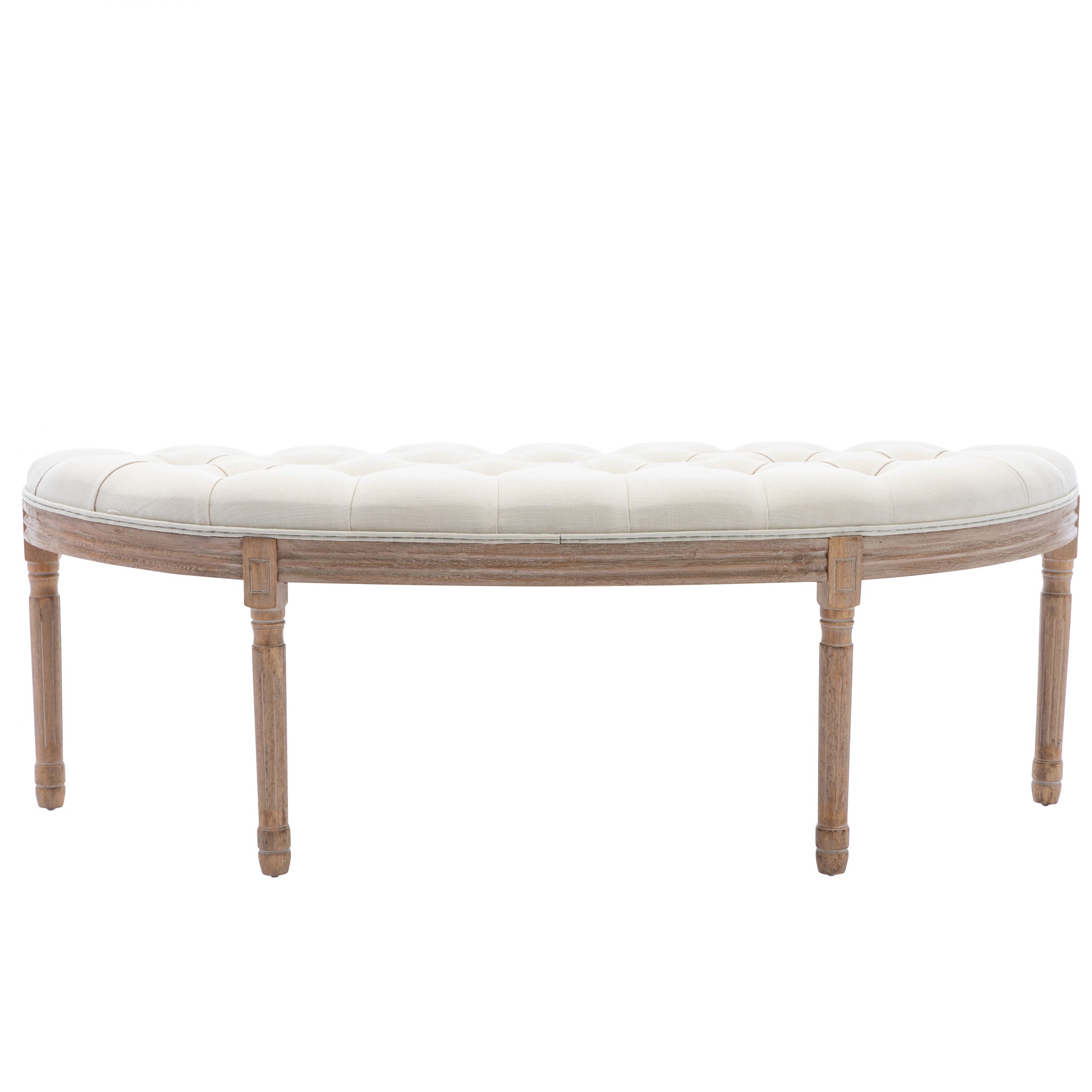 Half Moon French Vintage Bench W21231625