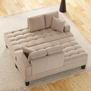 2 Pieces Chaise Lounge Set, 2 Toss Pillow Included - GS002800AAE