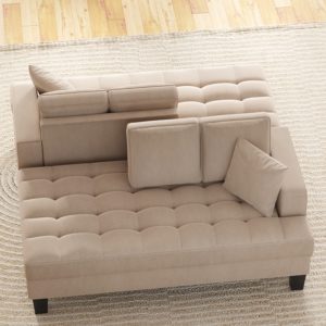 2 Pieces Chaise Lounge Set, 2 Toss Pillow Included - GS002800AAE