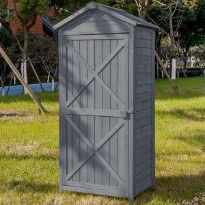 Outdoor Wooden Storage Sheds - SH000040AAE