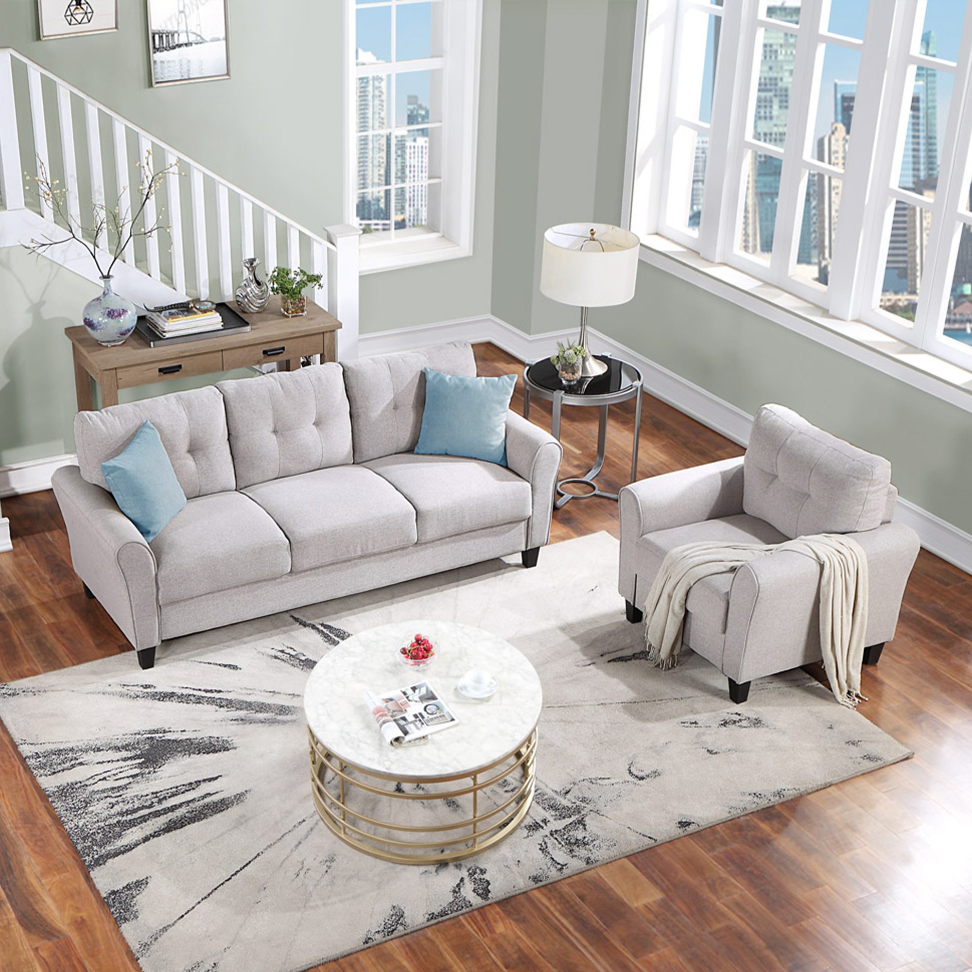 Living Room Sofa Set – 1+3 Seat - SG000366AAA