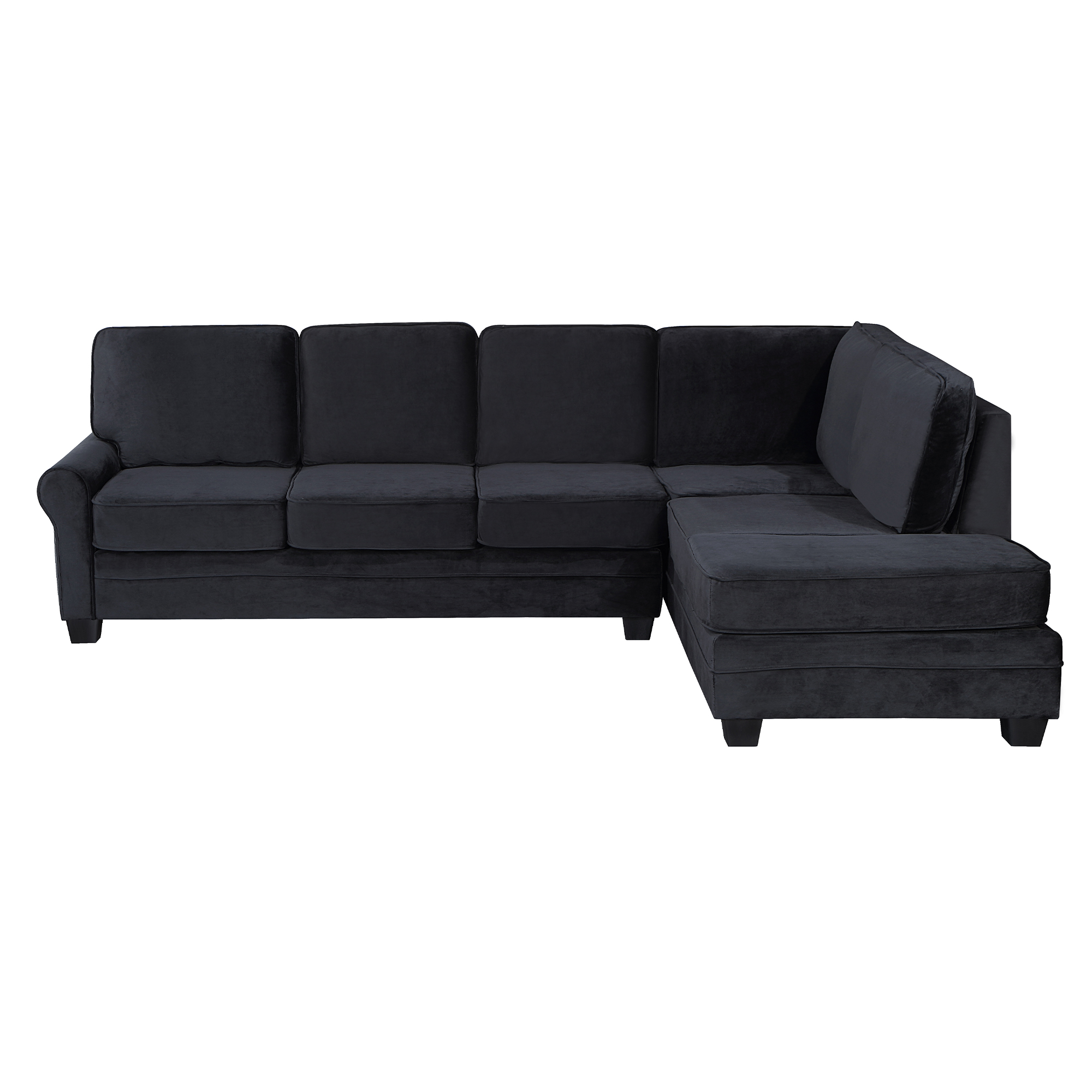 Modern Velvet Upholstered Sofa - SG000395AAA