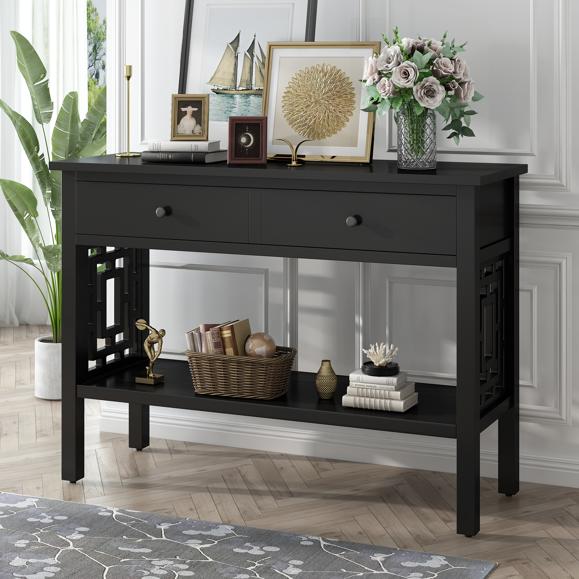 41'' Solid Wood Console Table - WF289087AAB