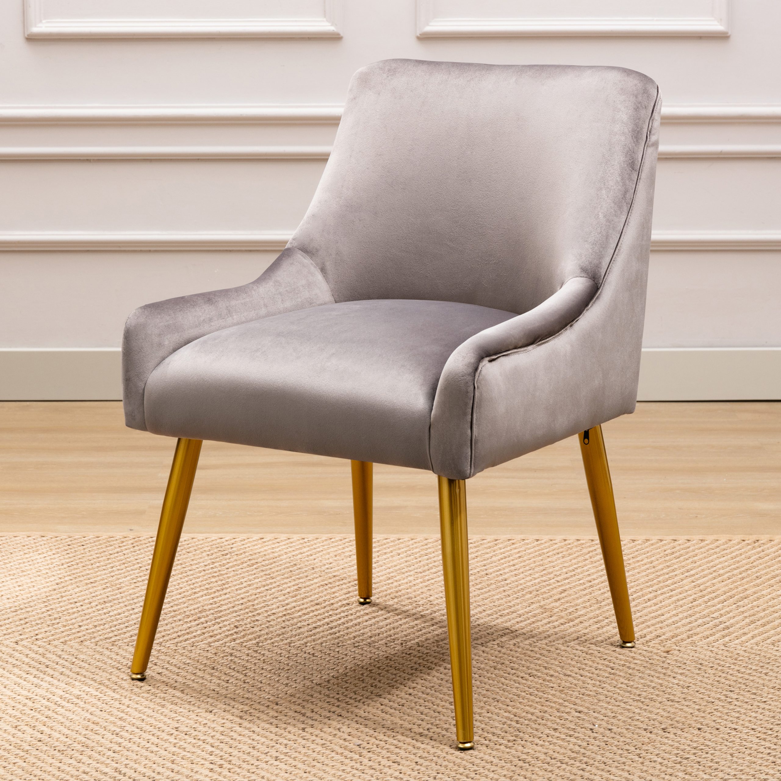 Modern Velvet Wide Accent Chair - PP281998AAD