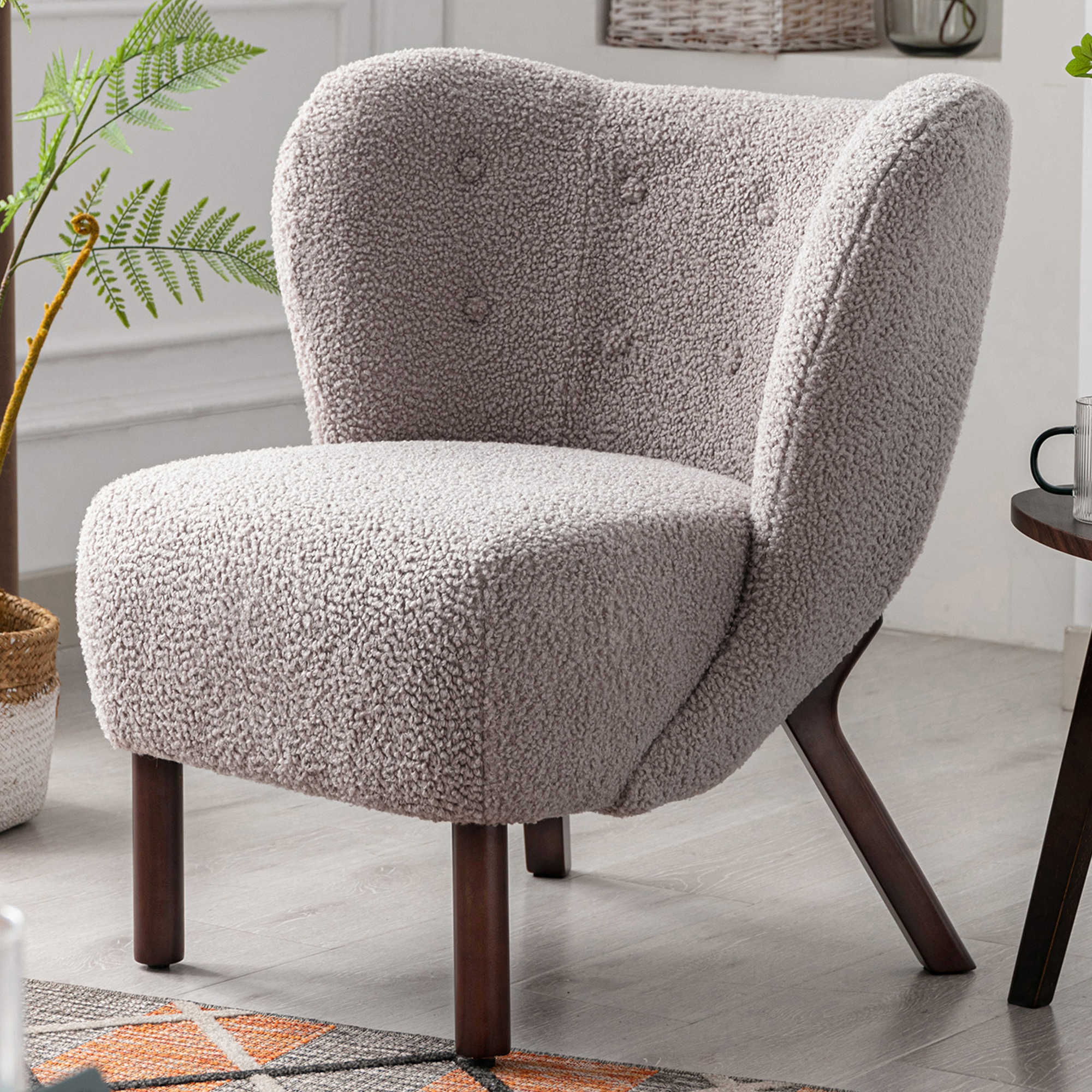 Polyester Modern Accent Chair - WF289650AAW