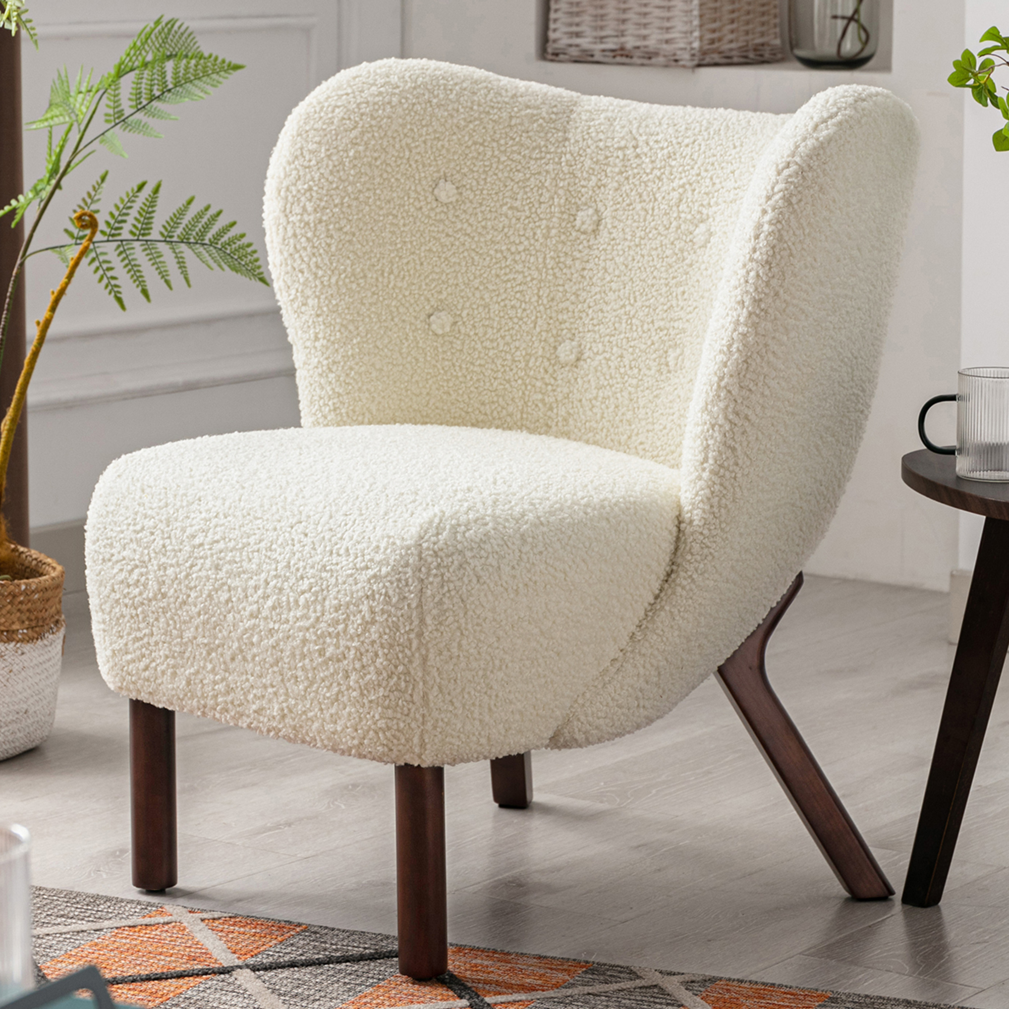 Polyester Modern Accent Chair - WF289650AAC