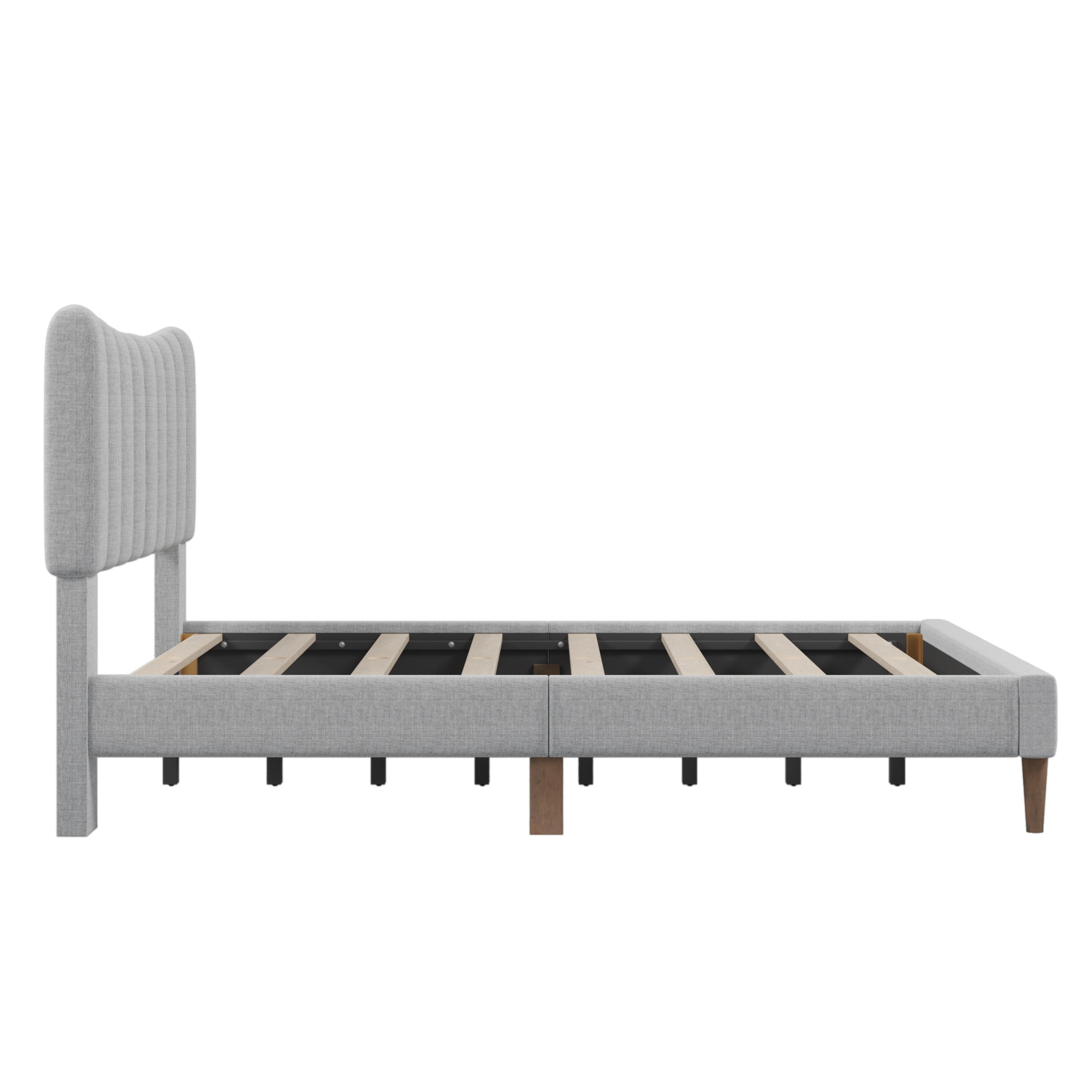 Full Size Upholstered Platform Bed Frame - WF293448AAG