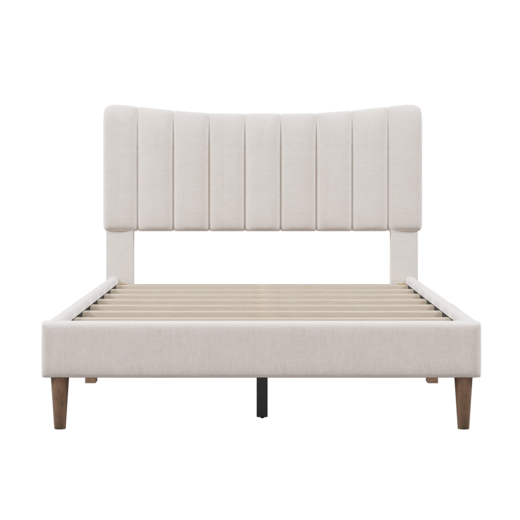 Full Size Upholstered Platform Bed Frame - WF293448AAC