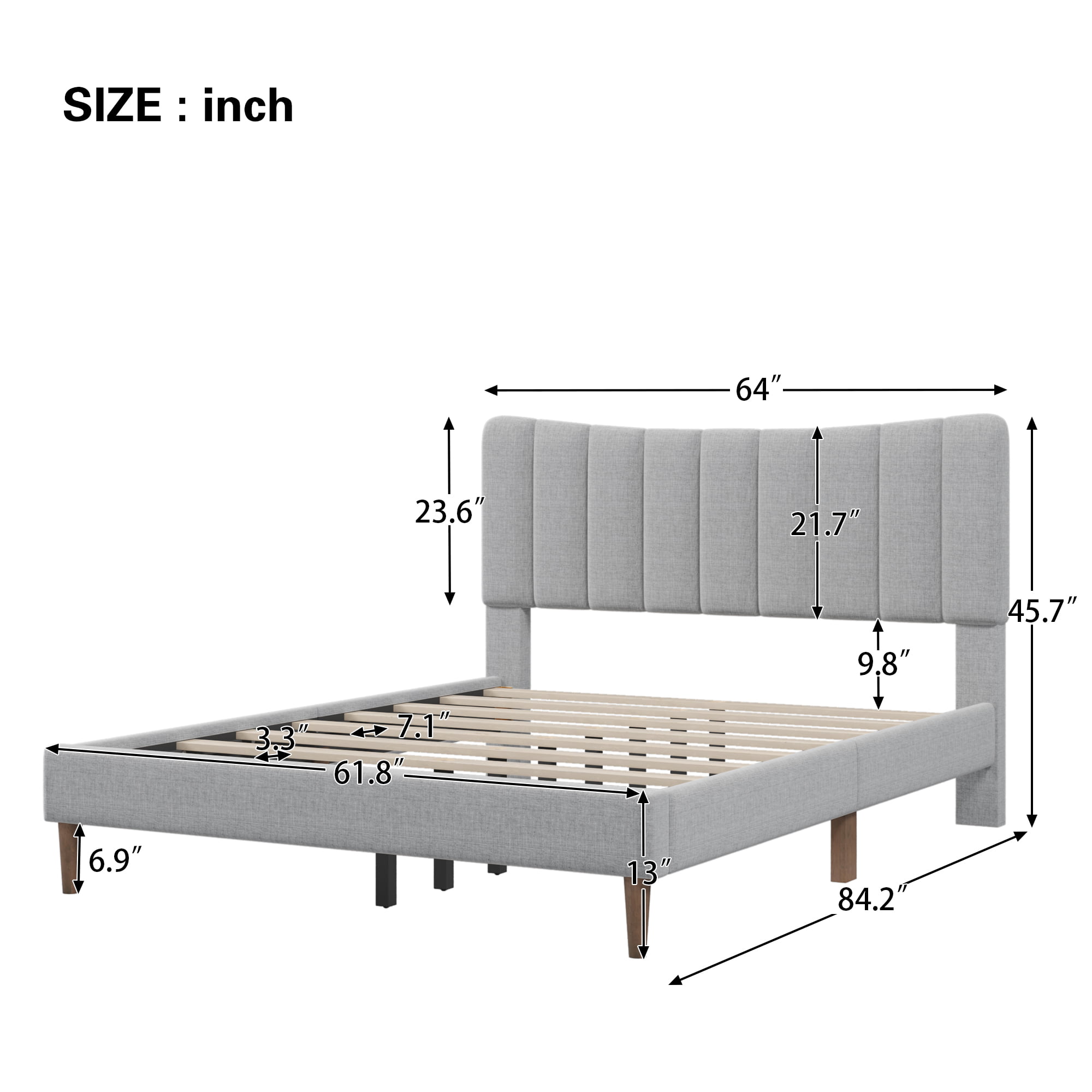 6-Pieces Wooden Bedroom Set - BS600440AAG