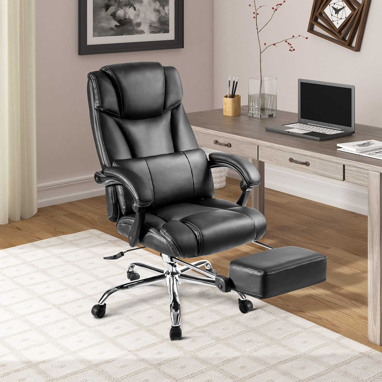 High Quality PU Leather Office Chair - PP191623AAB