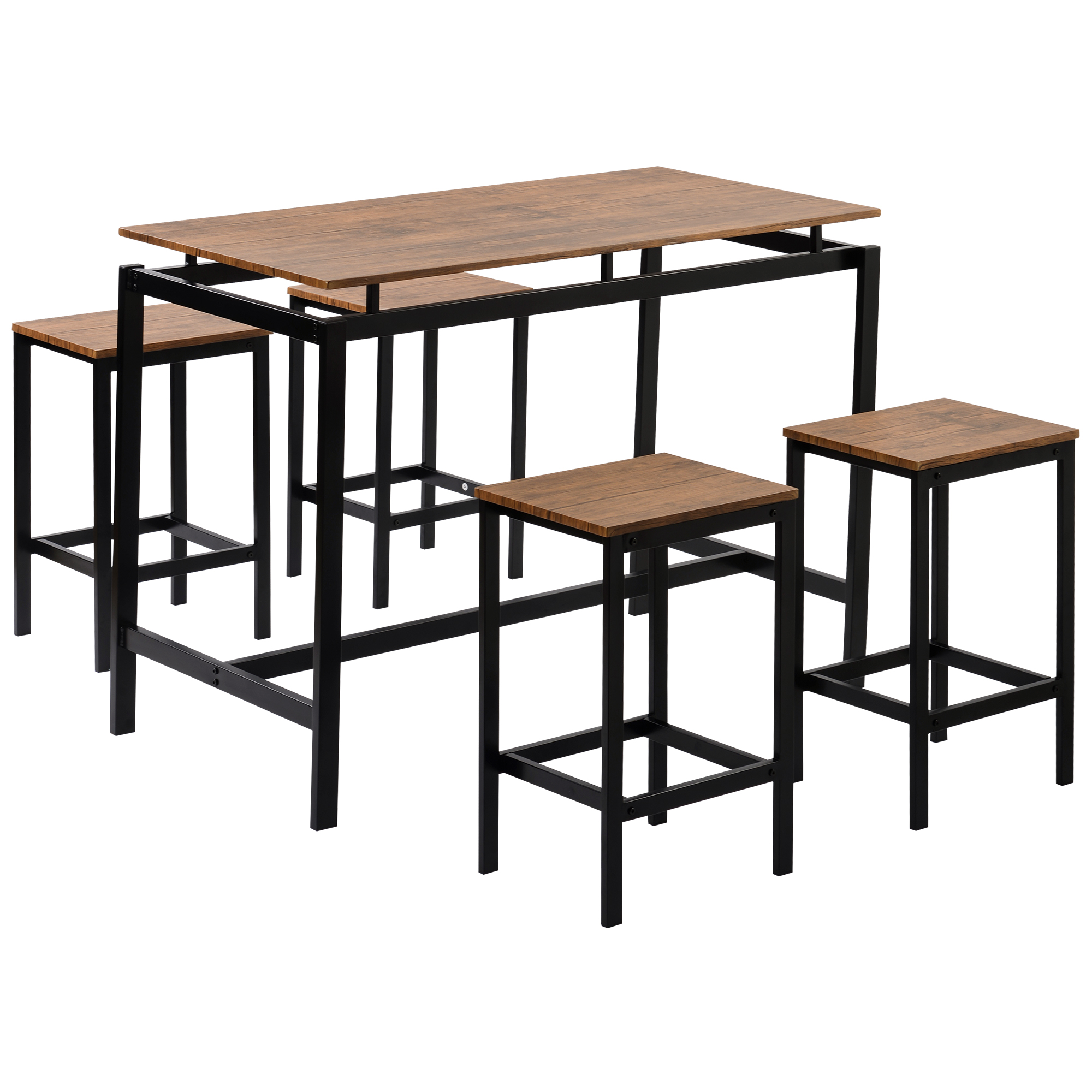5-Piece Kitchen Counter Height Table Set - WF196232AAD