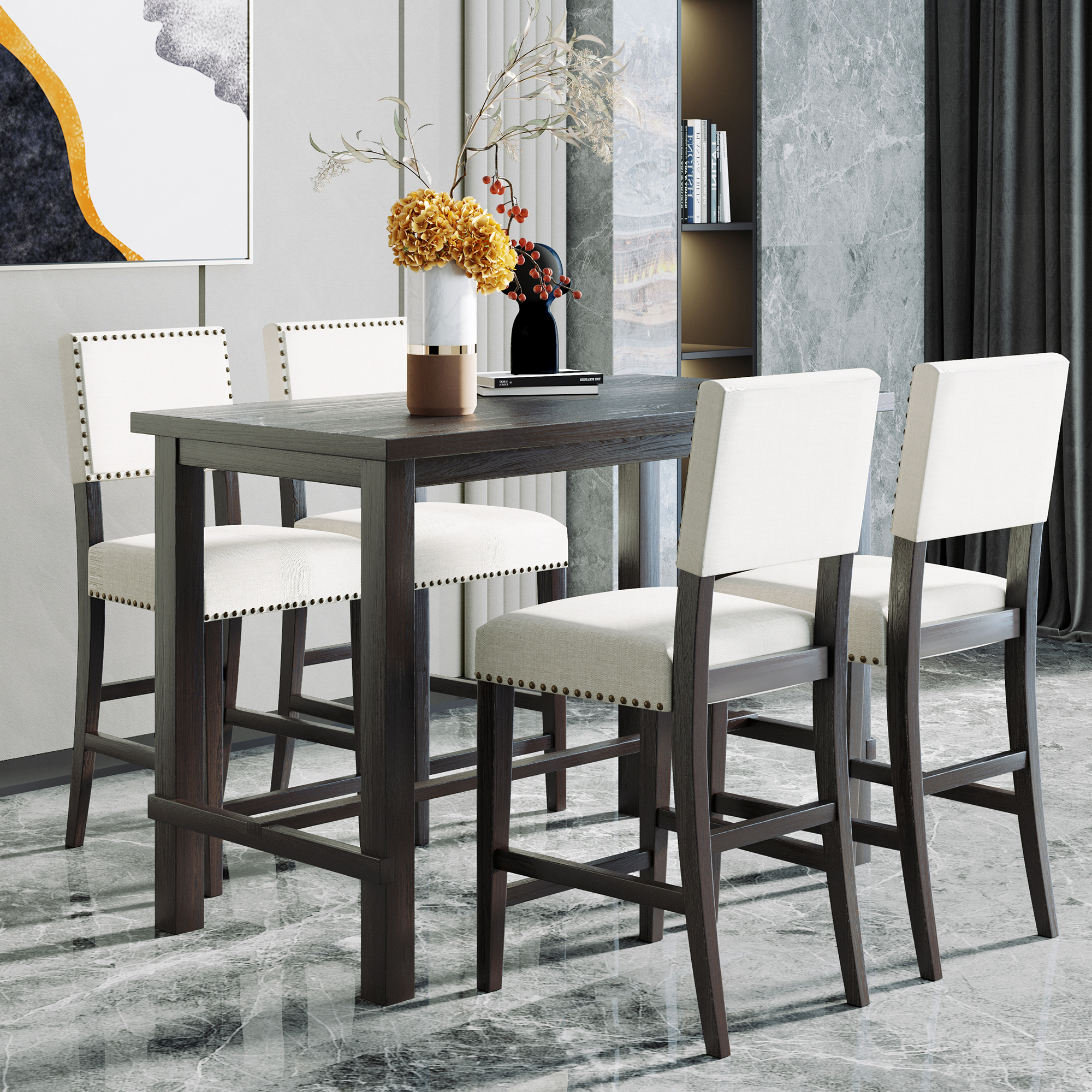 5-Piece Counter Height Dining Set - ST000050AAB