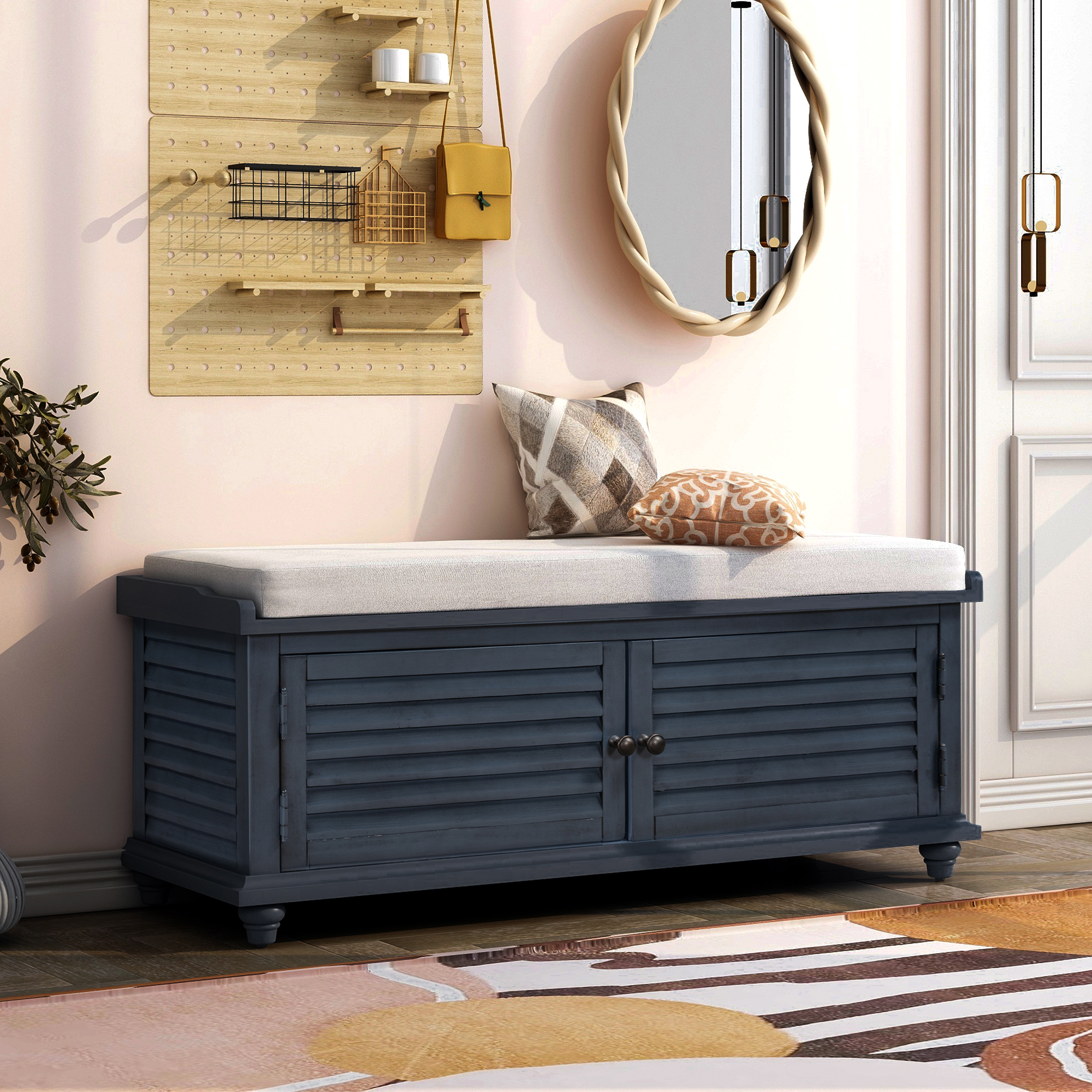 Storage Bench with Removable Cushion - WF199316AAM