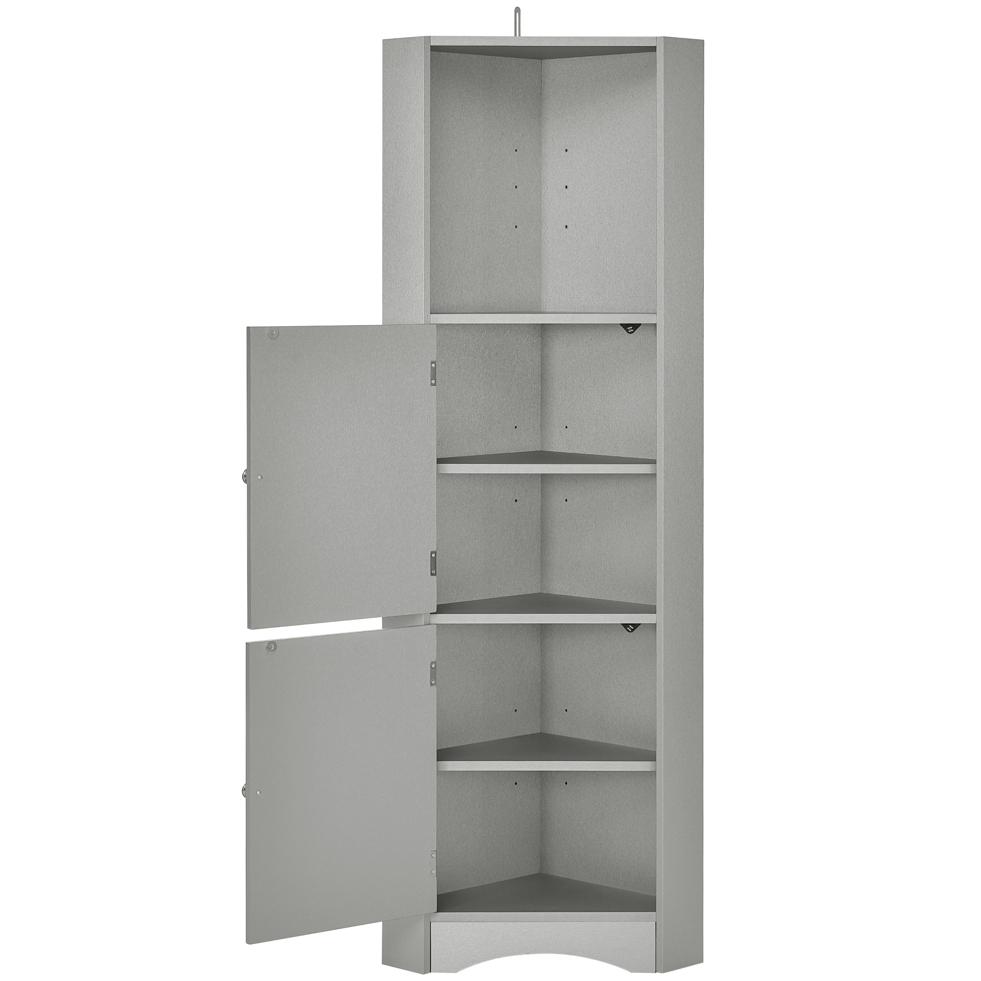 Freestanding Storage Cabinet with Doors and Adjustable Shelves - WF293800AAG