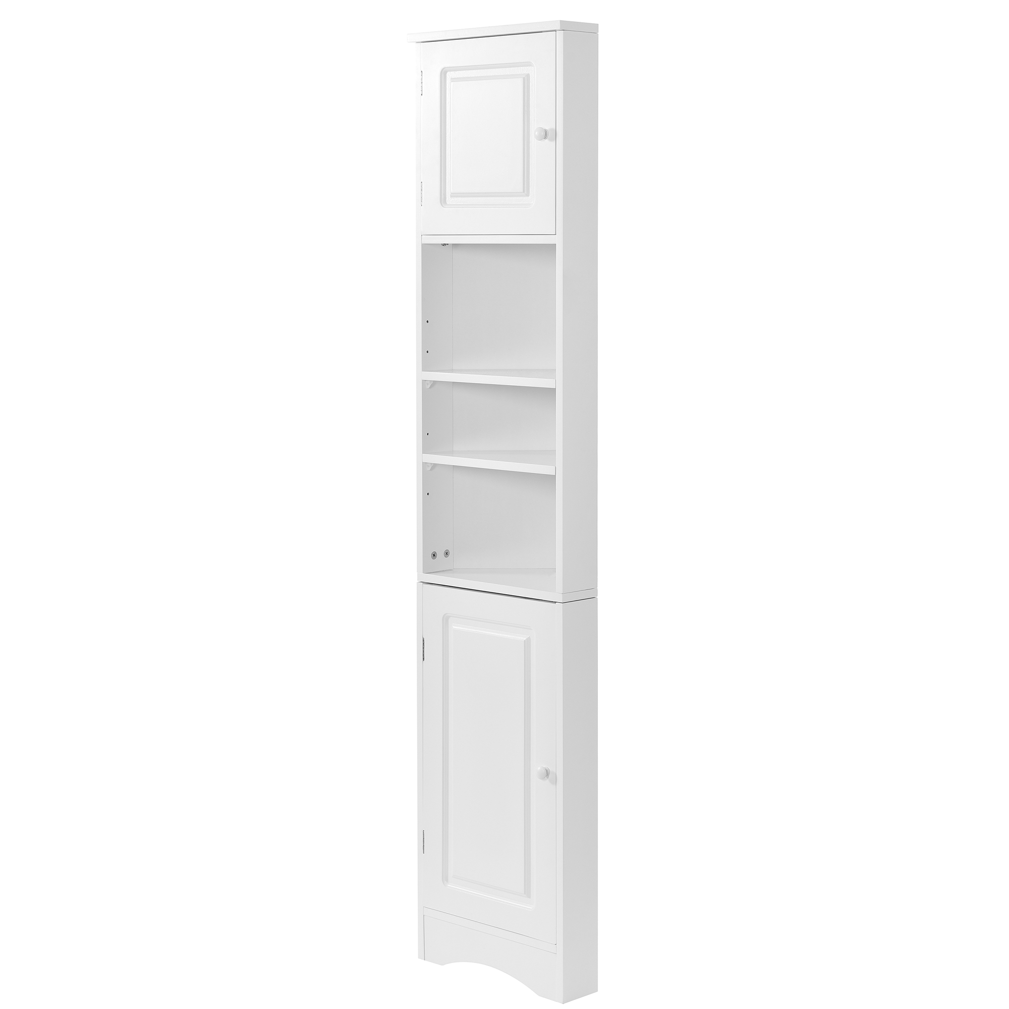 Multi-functional Corner Cabinet Tall Bathroom Storage Cabinet - WF294602AAK