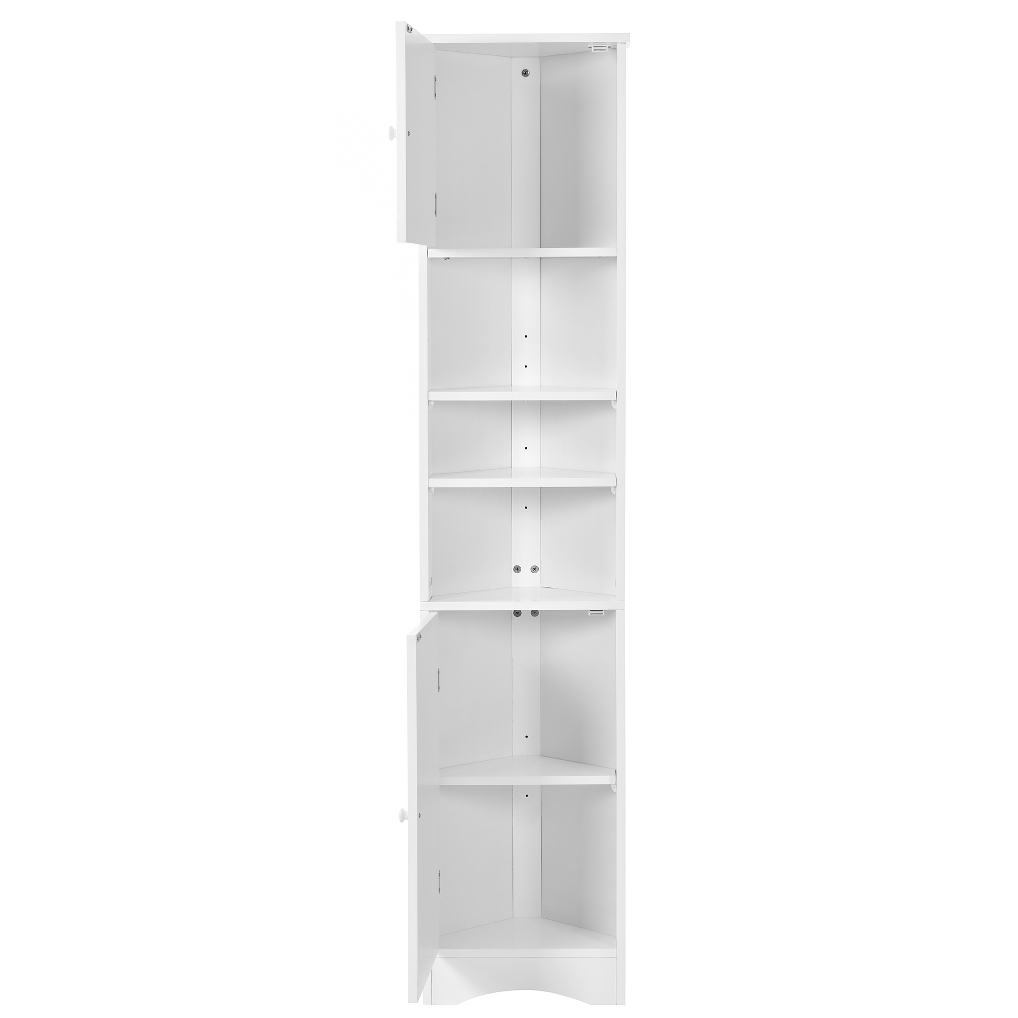 Multi-functional Corner Cabinet Tall Bathroom Storage Cabinet - WF294602AAK