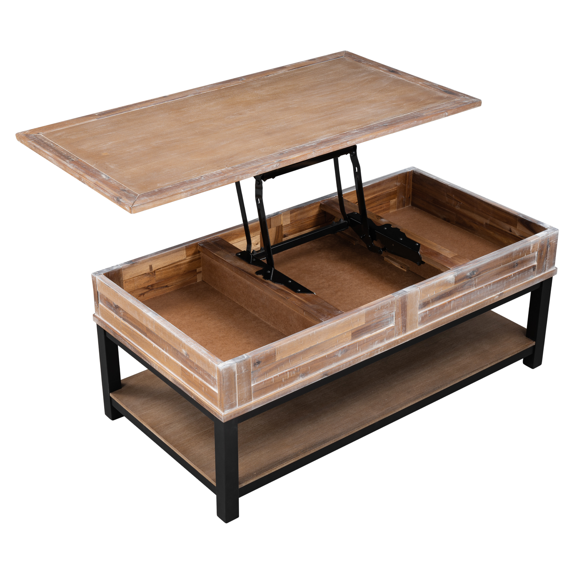 Lift Top Coffee Table with Shelf - WF298652AAN