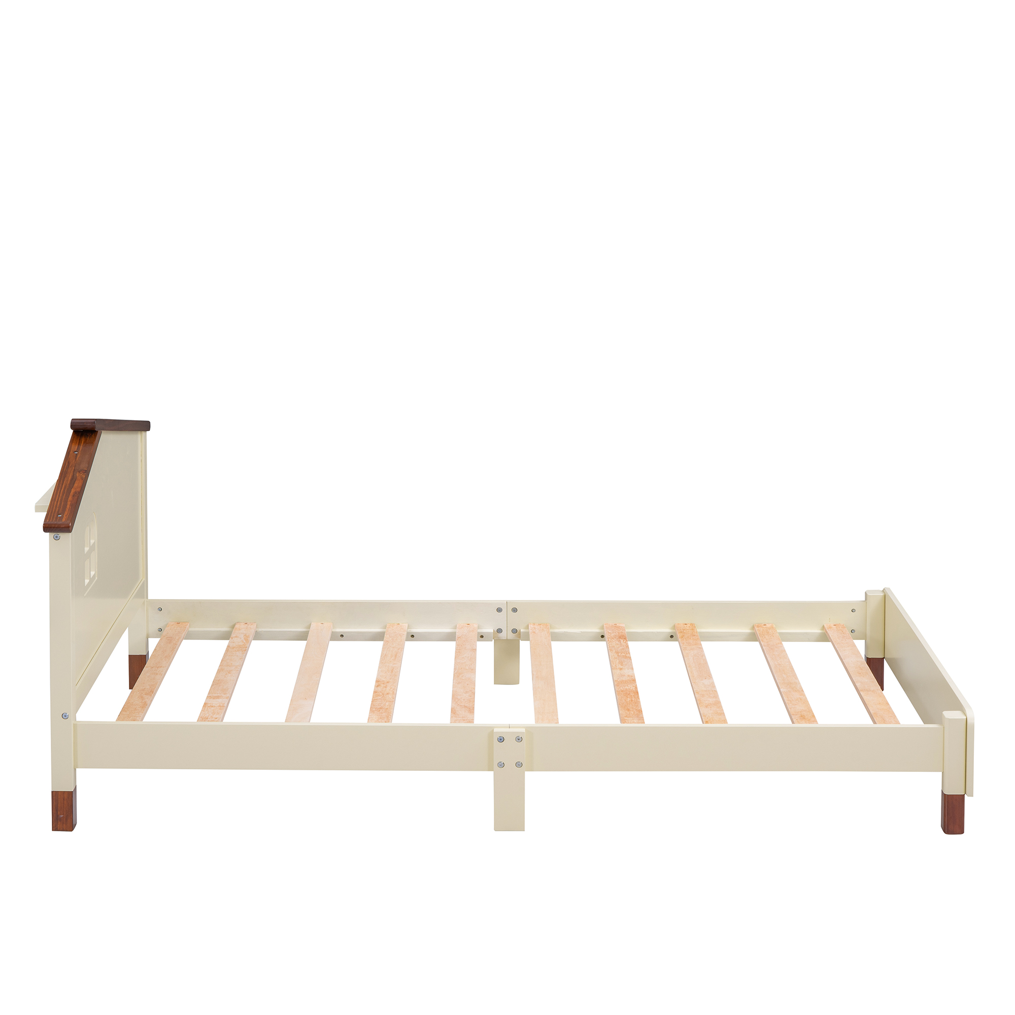 3-Pieces Bedroom Sets For Kids, Twin Size Platform Bed - HL000022AAD