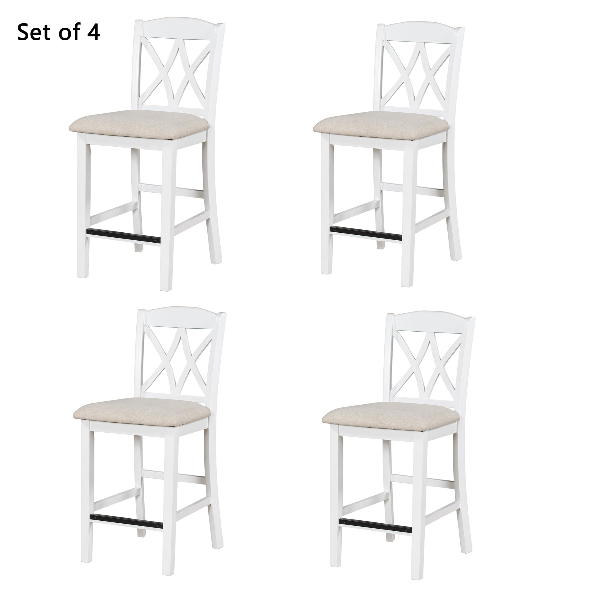 Casual Counter Height 4-Piece Dining Chairs - WF296090AAK