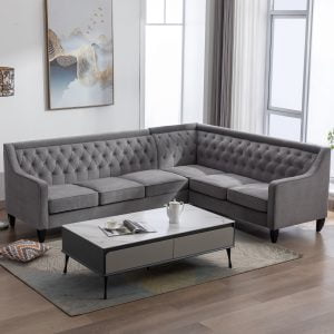 Luxury Modern Style Living Room Upholstery Sofa - WY000296AAE