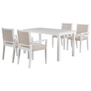 Wood 5-Piece Dining Table Set - SP000004AAA
