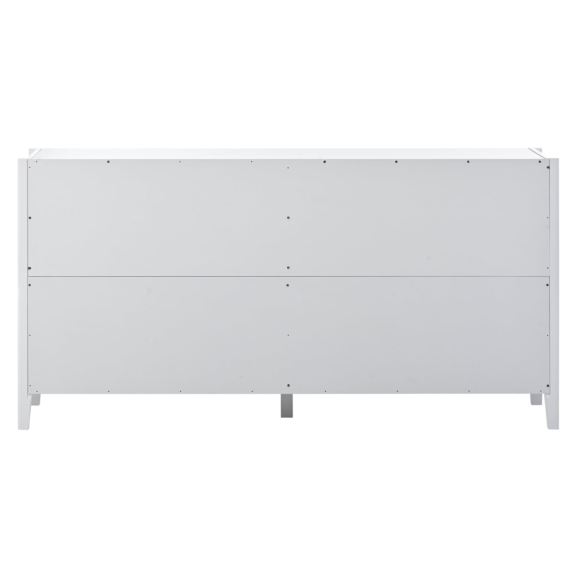 Wooden Storage Cabinet With Metal Handles - WF300428AAK