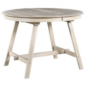 Wood Round Extendable Dining Table - WF299347AAD