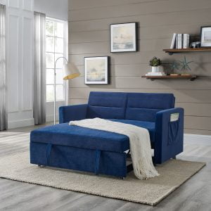 Loveseat Sleeper Sofa Bed With Pull-Out Bed - W48766864