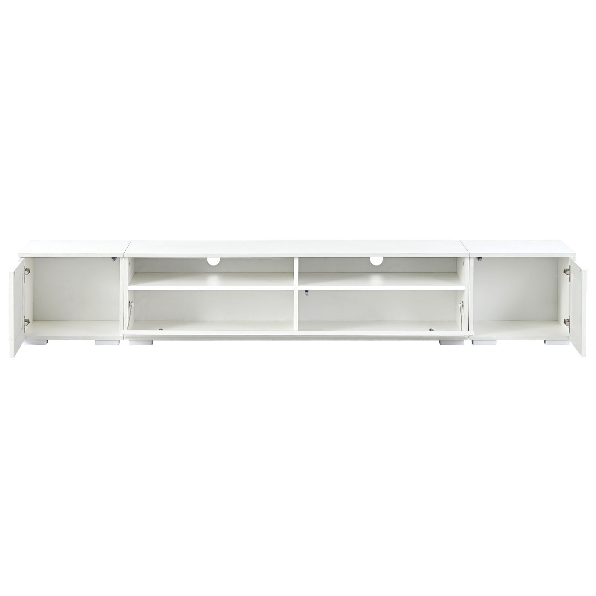 Extended, Rattan Style Entertainment Center - SD000013AAK