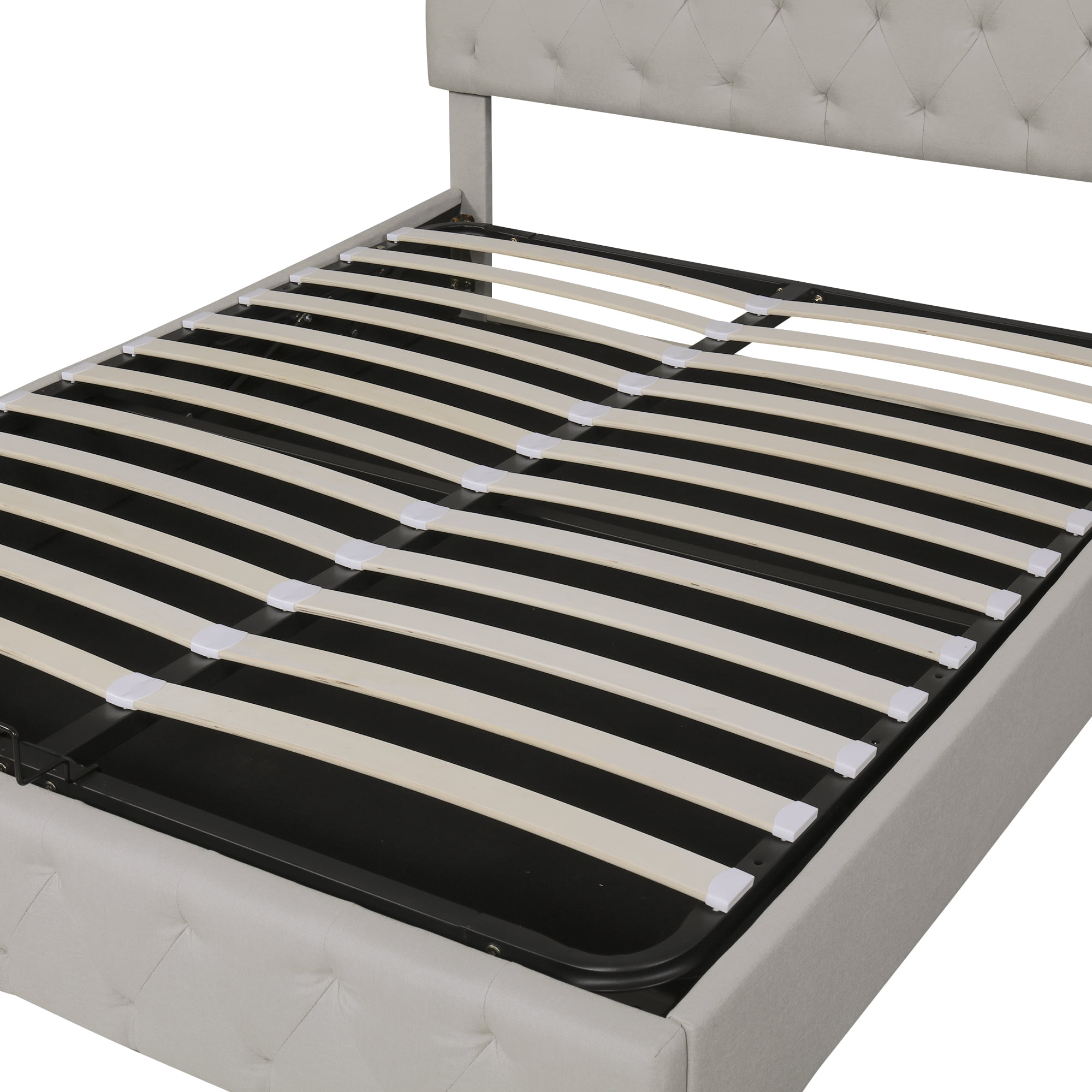 Queen Size Storage Upholstered Platform Bed - GX001913AAA