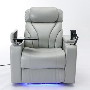 Power Motion Recliner with USB Charging Ports and Hidden Arm Storage - SG000800AAE