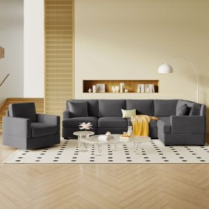 Modern Sofa Set For Living Room - WY000344AAE