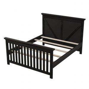 Rustic Farmhouse Style 4-in-1 Convertible Full Bed Rails - WF301607AAP