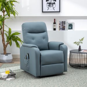 Electric Power Lift Chairs with Side Pocket, Adjustable Massage and Heating Function - SG000900AAS