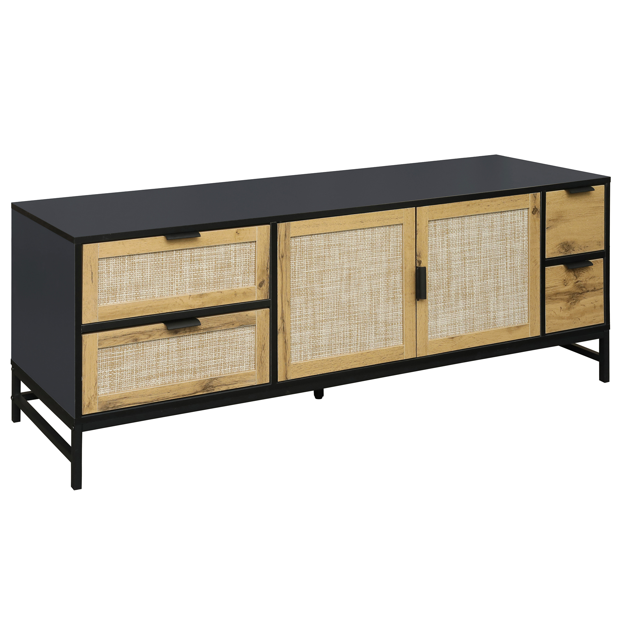 Elegant Rattan TV Stand for TVs up to 65" - WF305960AAE
