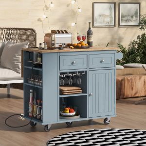 Kitchen Island with Power Outlet - WF305556AAG