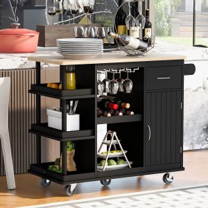 Multipurpose Kitchen Cart Cabinet - WF305554AAB