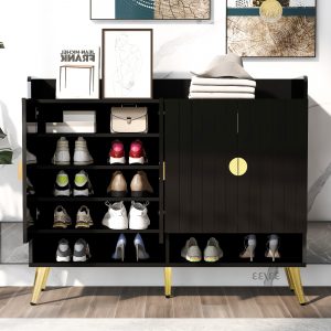 11-Tier Shoe Storage Cabinet with Adjustable Shelves - WF309200AAB