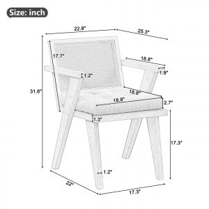 Mid-Century Modern Accent Chair - WF308348AAB
