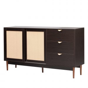 Featured Two-Door Storage Cabinet With Three Drawers - WF308422AAD