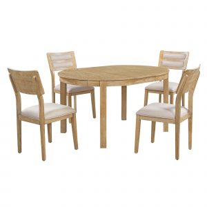 5-Piece Multifunctional Dining Table Set - ST000102AAE