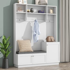 Hall Tree with Comfort and Storage Solutions - SD000026AAK