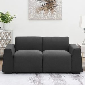 71*35.5" Modern Linen Fabric Sofa - GS000013AAR